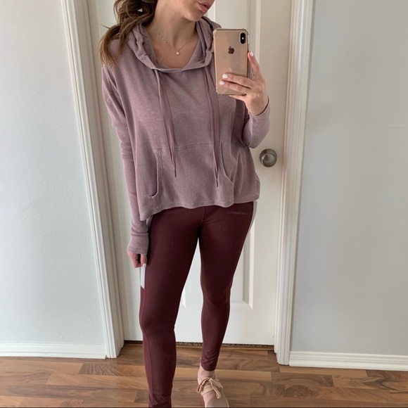 mrsalliexo | Dusty Pink Workout Hoodie - Picture 2 of 12
